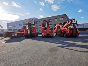 Der Firmenname ist Abschleppdienst Toman GmbH